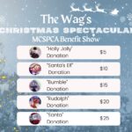 The Wag's MCSPCA Christmas Benefit Show Donations